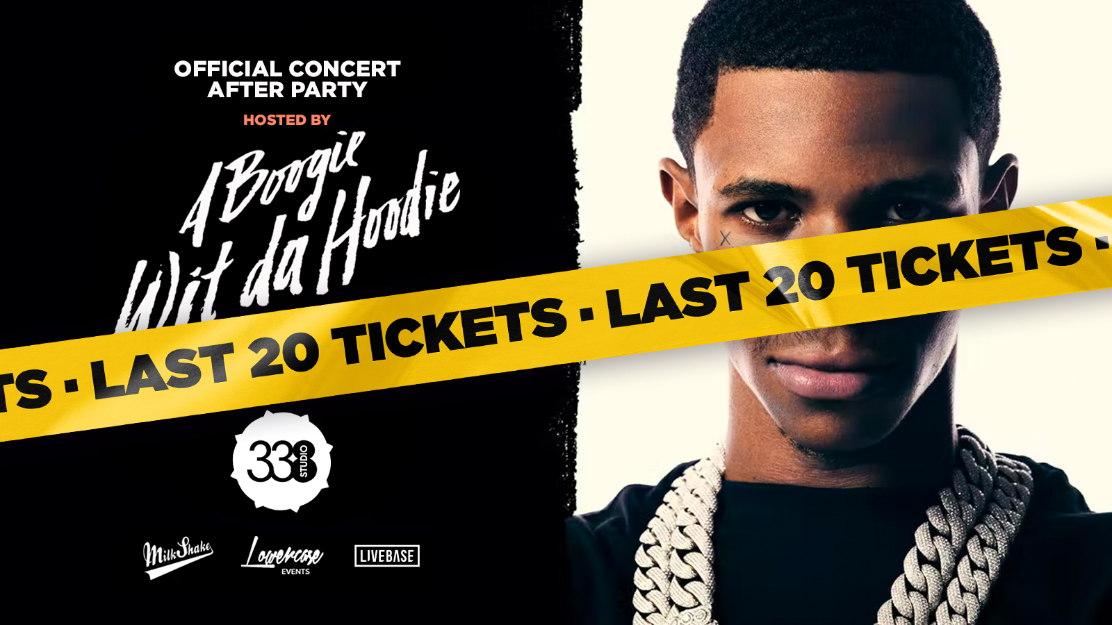 The Official Concert After Party hosted by A BOOGIE WIT DA HOODIE