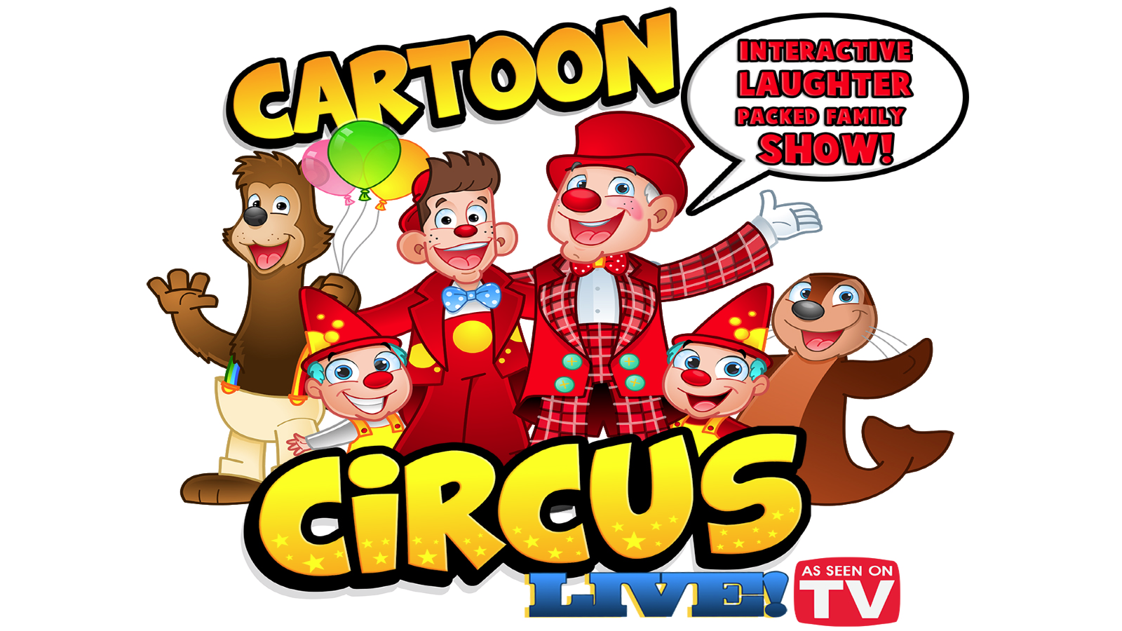 🎪 NEW! CARTOON CIRCUS LIVE! – HALF TERM TREAT! LAST FEW TICKETS!