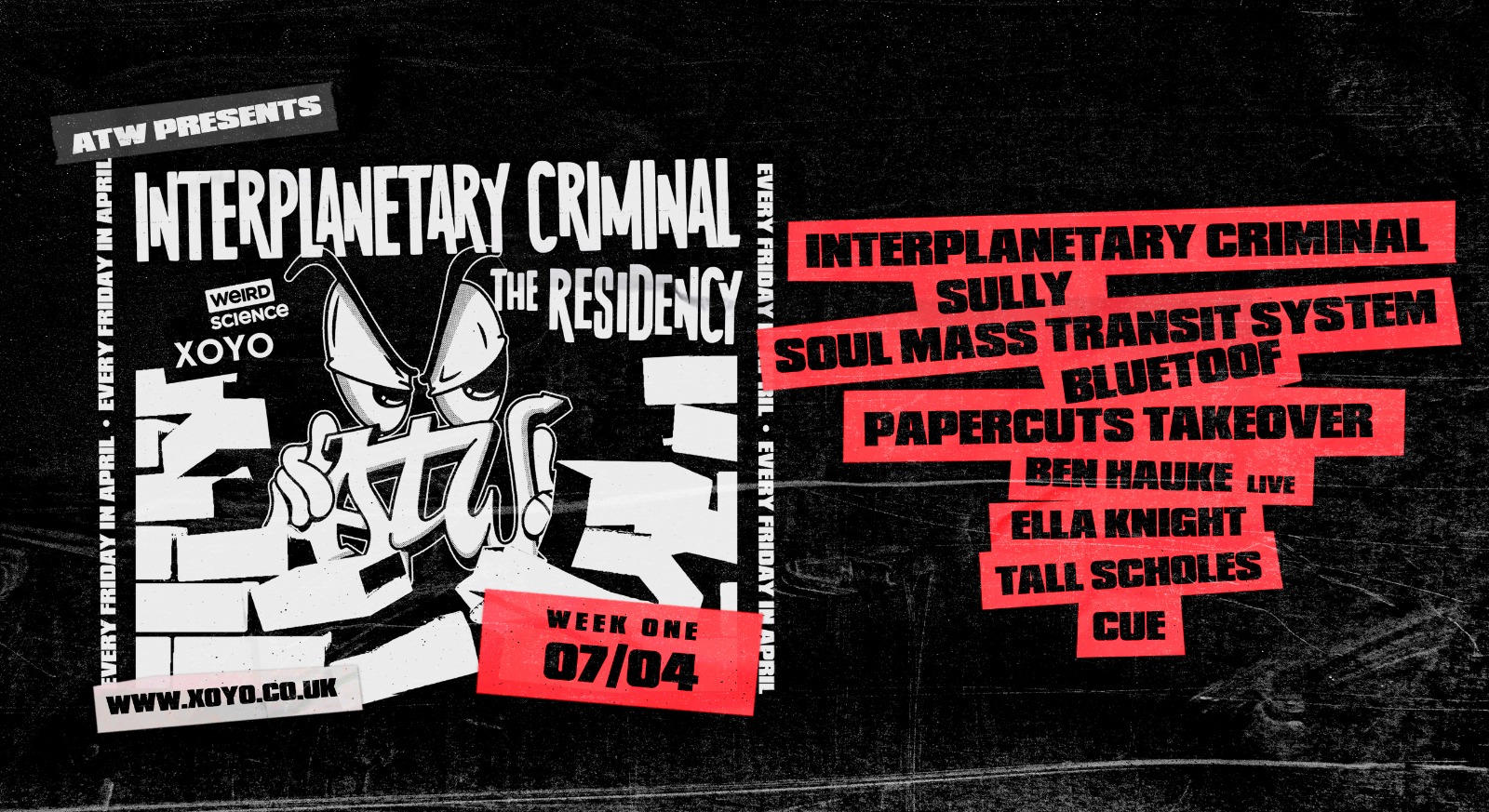 Interplanetary Criminal : The Residency (Week 1)