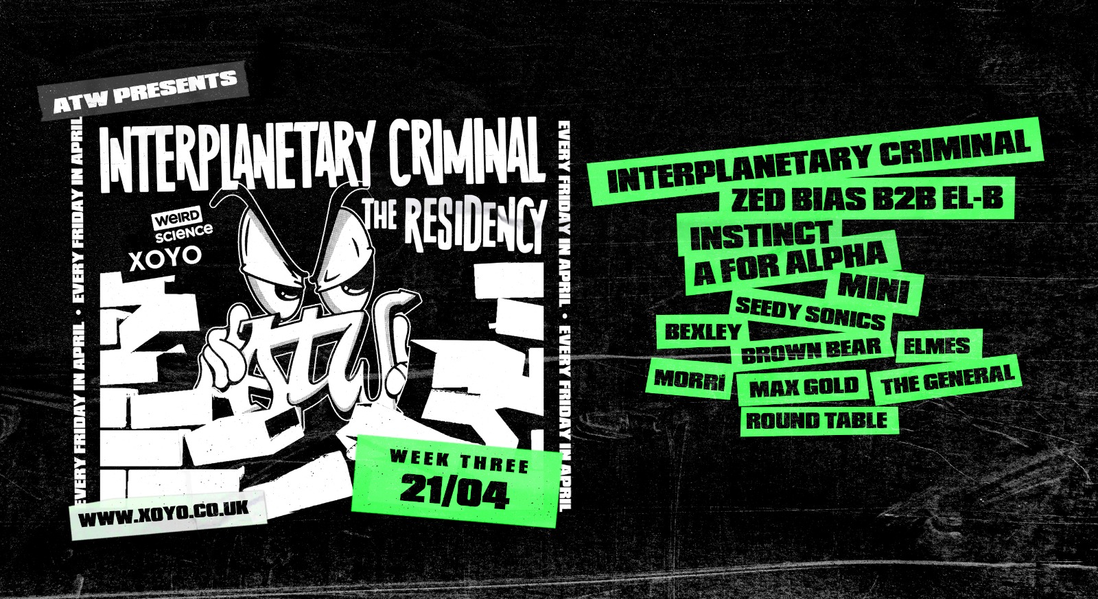 Interplanetary Criminal : The Residency (Week 3)