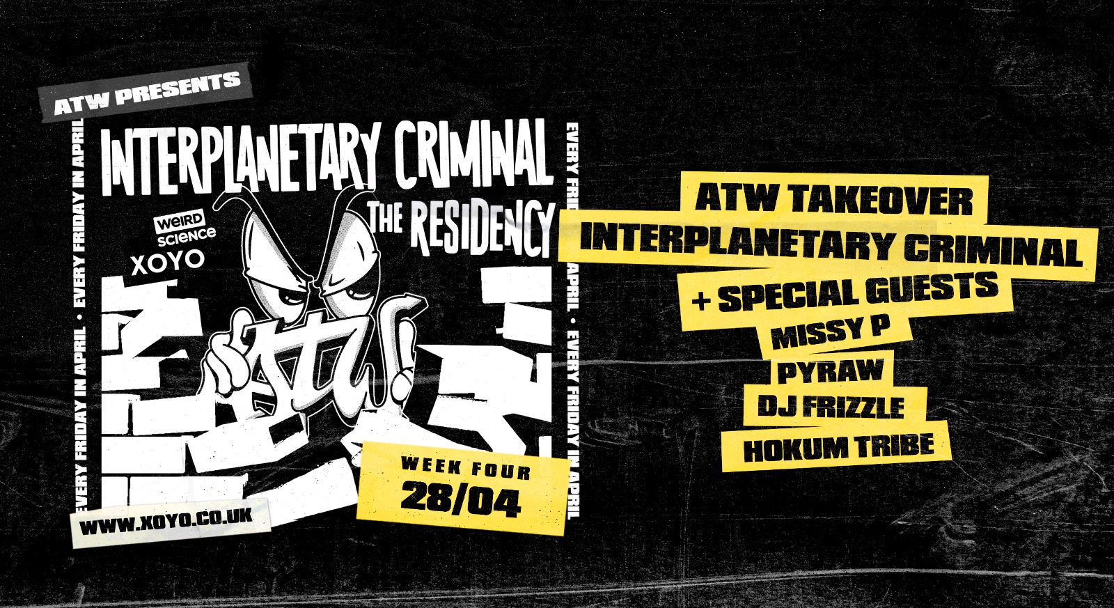 Interplanetary Criminal : The Residency (Week 4)