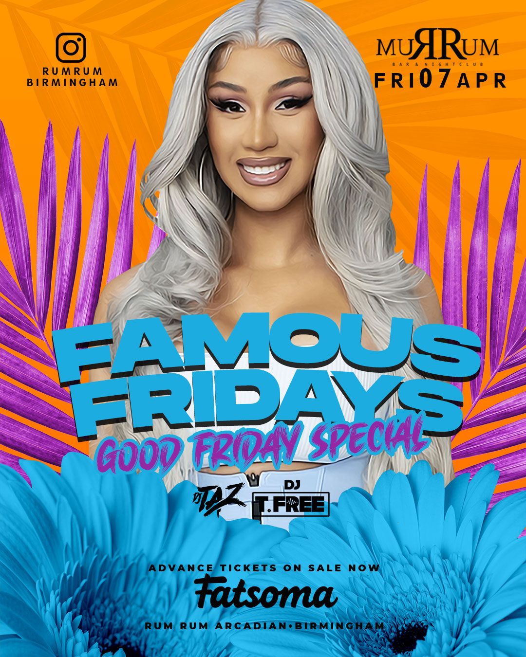 FAMOUS FRIDAYS GOOD FRIDAY SPECIAL 😈 AT RUMRUM WITH AMAZING DRINK OFFER