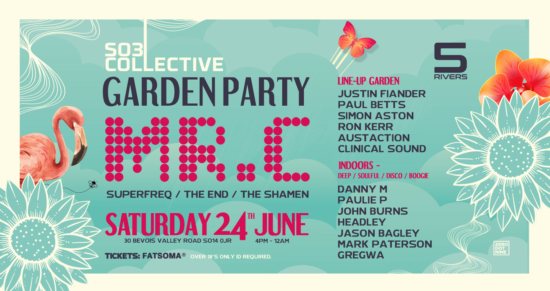 SO3 Collective Garden Party 2023 at 5 Rivers Sport Bar & Grill
