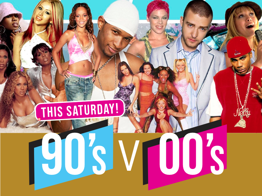 90s V 00s Party 8pm-2am – GRAB YOUR FREE TICKET!