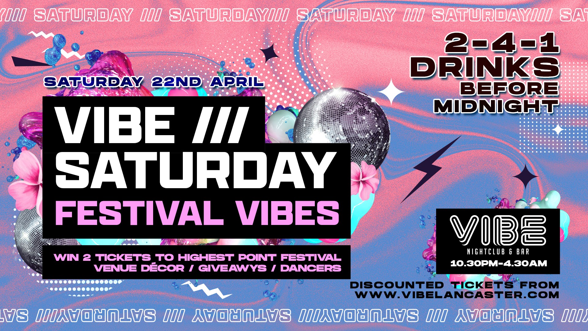 Festival Vibes – VIBE Saturday