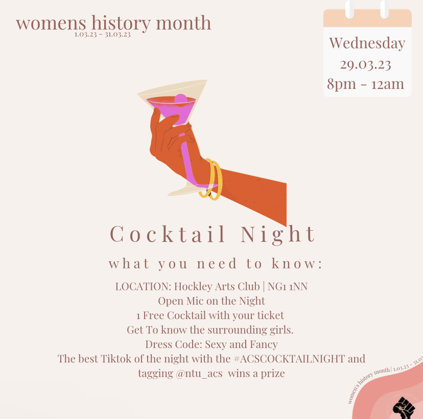 Cocktail Night at The Hockley Arts Club, Nottingham on 29th Mar 2023 ...