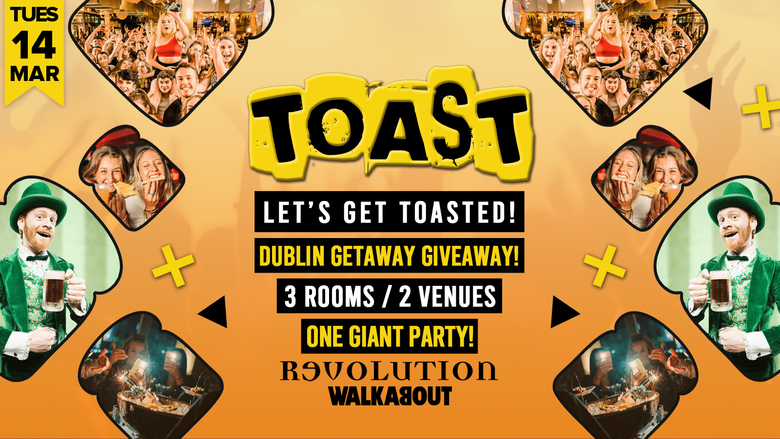 Toast • Dublin Getaway Giveaway • Revolution & Walkabout