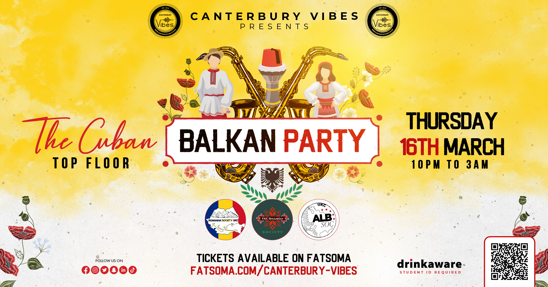 Balkan Party @ The Cuban (Top Floor)