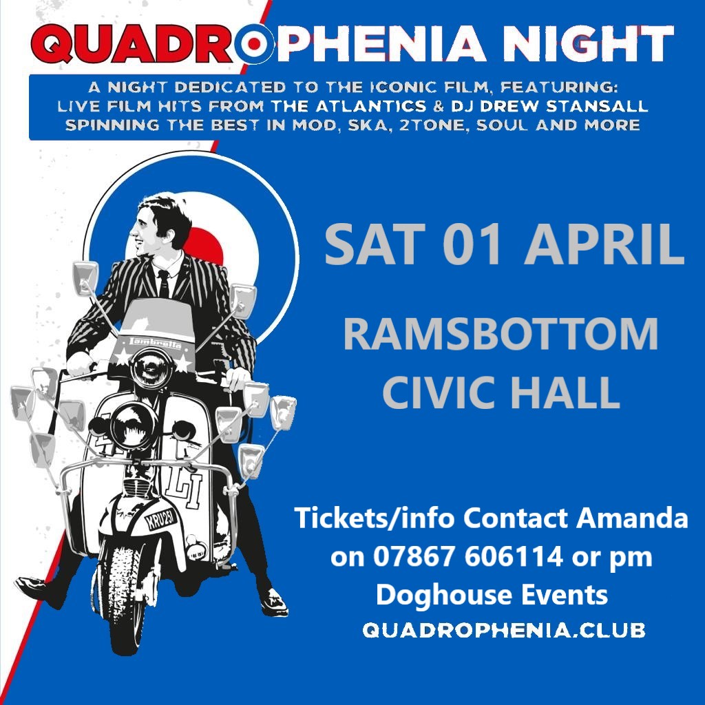 Quadrophenia Night Ramsbottom At Civic Ramsbottom On 1st Apr 2023 Fatsoma 3245