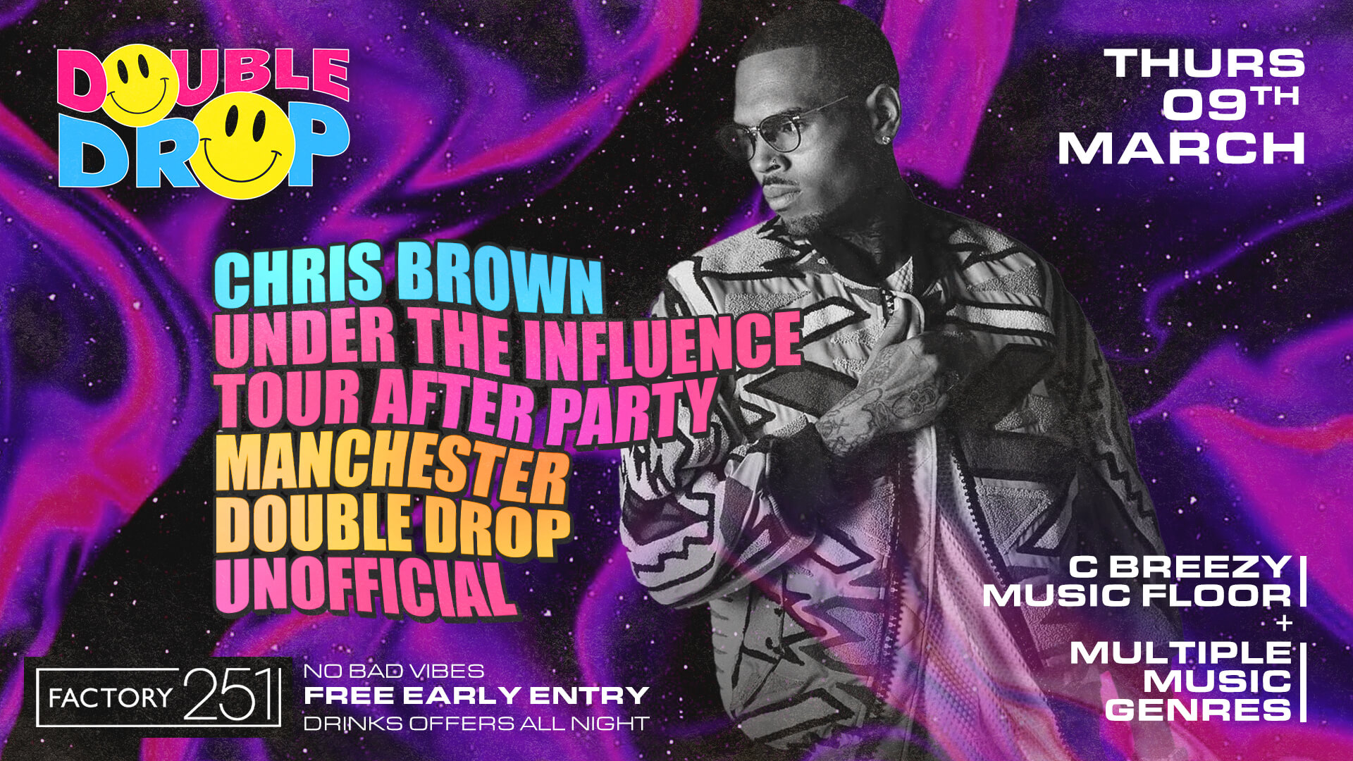 DOUBLE DROP ⚠️ 'UNDER THE INFLUENCE TOUR' CHRIS BROWN AFTER PARTY 🎤