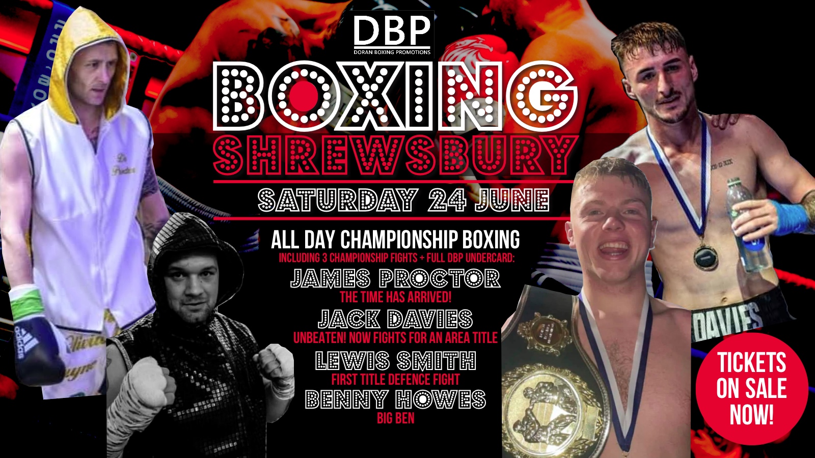 🥊 CHAMPIONSHIP BOXING EVENT 🥊 presented by DBP