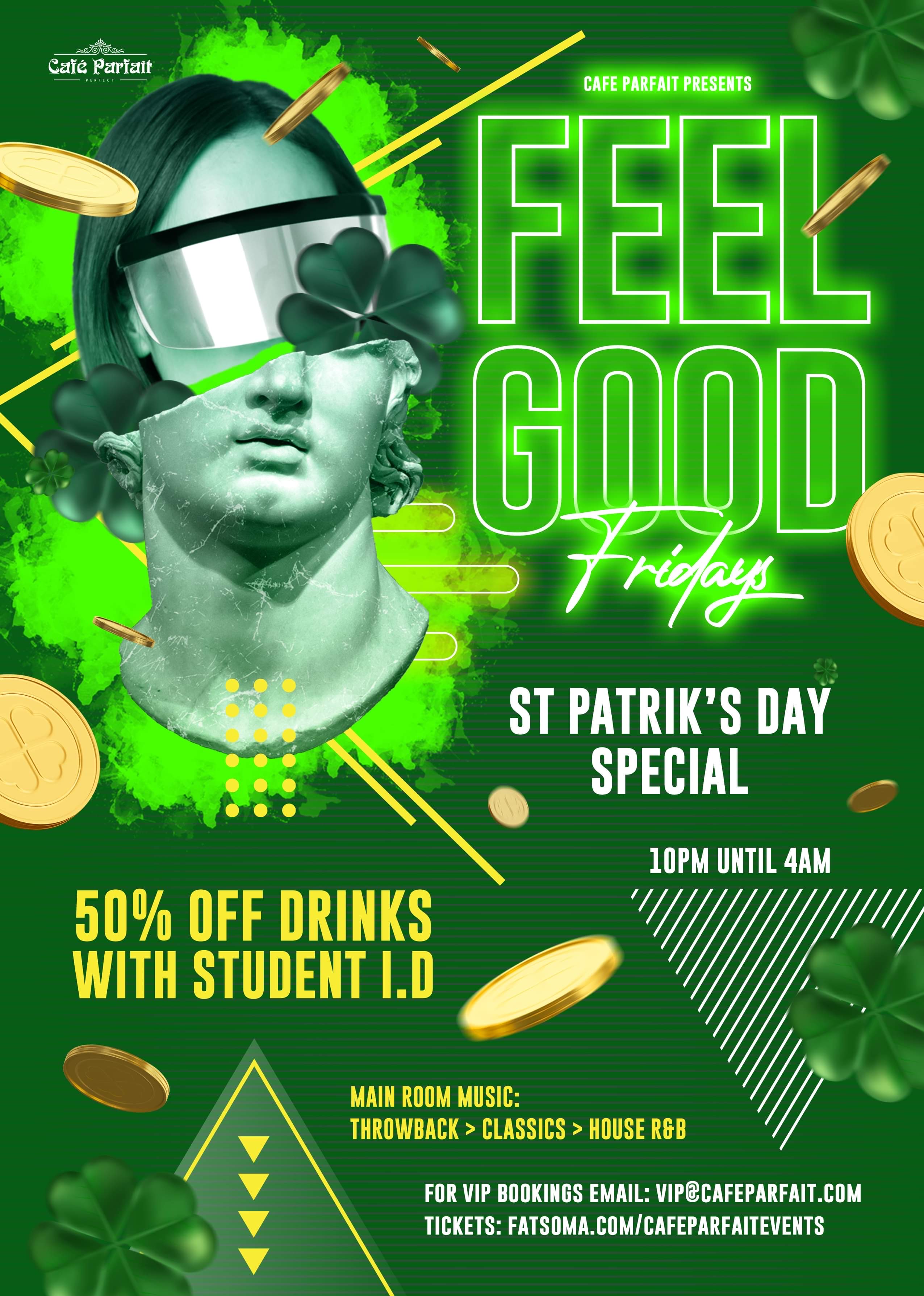 ST PATRICK’S DAY//Feel . Good . Friday @ Cafe Parfait