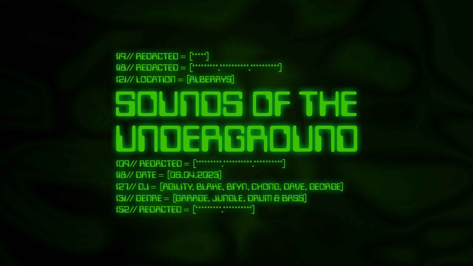 Sounds of the Underground