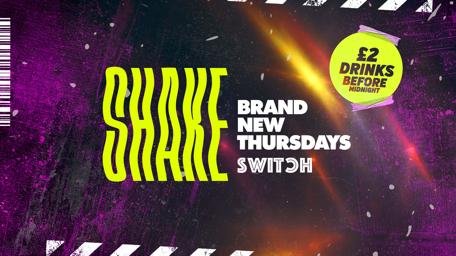 SHAKE | Preston’s Brand New Thursday | £1 TICKETS | £2 DRINKS