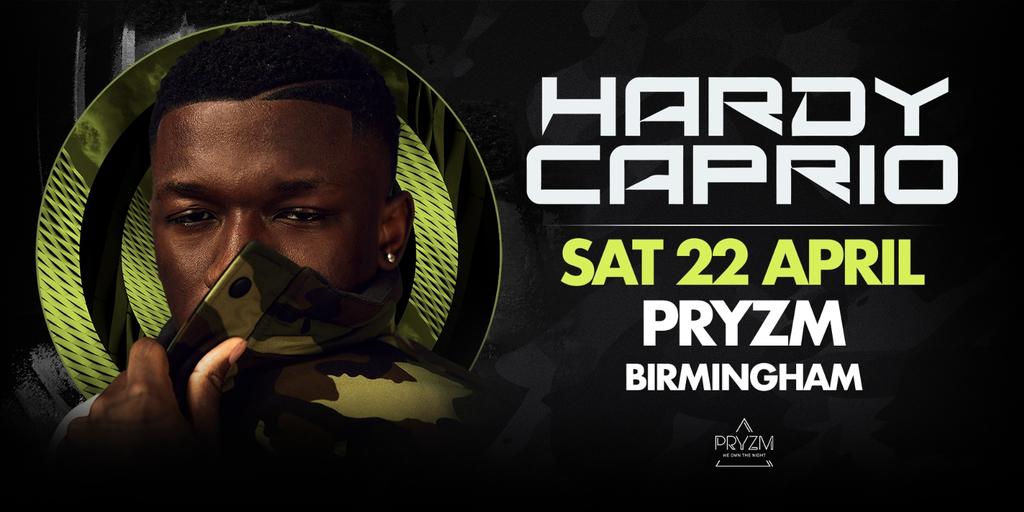 Lyfecode Saturdays: HARDY CAPRIO LIVE! – Pryzm