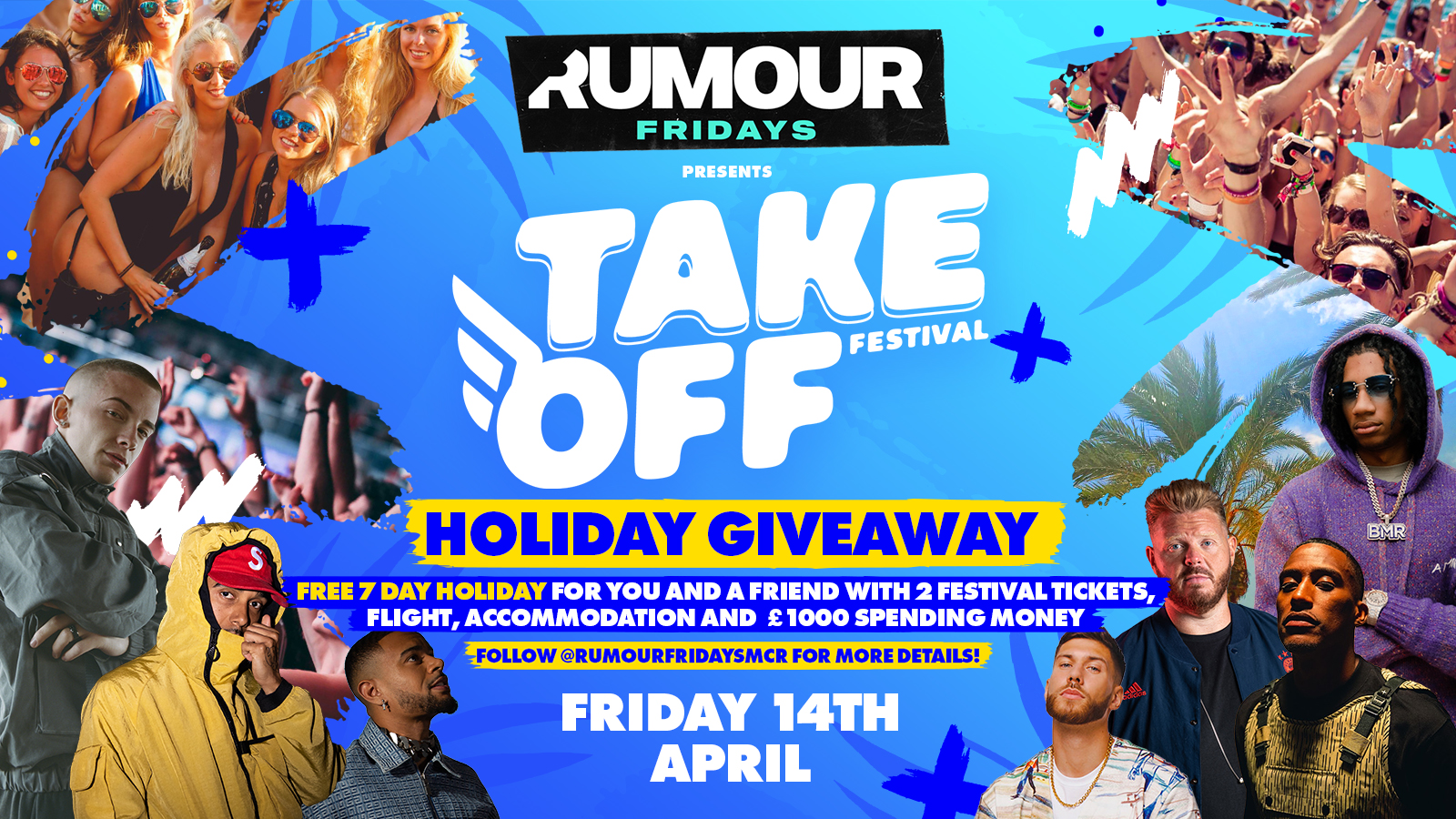 Cargo: Rumour Fridays hosted by Takeoff Festival Malia  – FREE ENTRY & A FREE DRINK ON ENTRY 🍻
