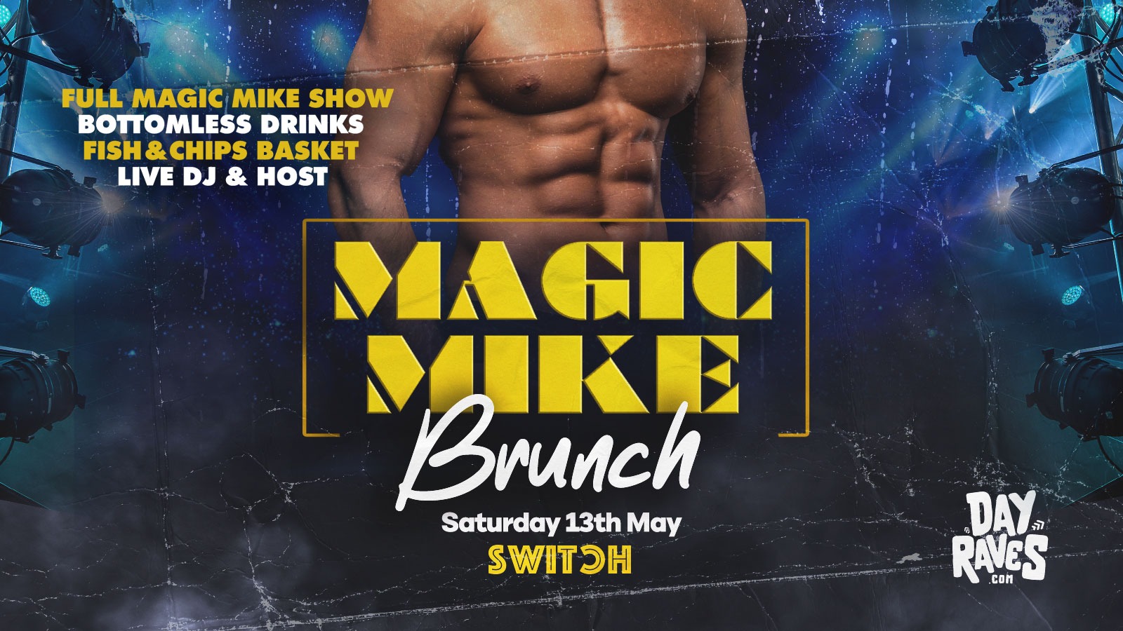 Magic Mike Bottomless Brunch