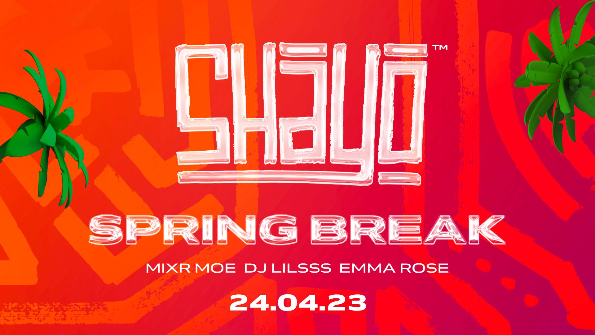 SHAYO Presents: Spring Break - Afrobeats / Dancehall / Hip Hop / R&B ...