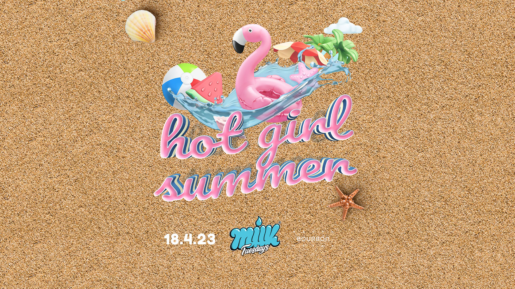 MILK TUESDAYS | HOT GIRL SUMMER | £1 ENTRY + £1 DRINKS | EDINBURGH’S BIGGEST TUESDAY | BOURBON | 18TH APRIL