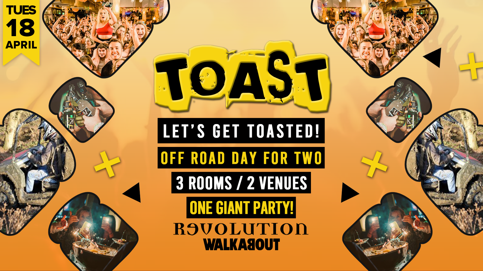 Toast • Off Road Day For 2 Giveaway • Revolution & Walkabout