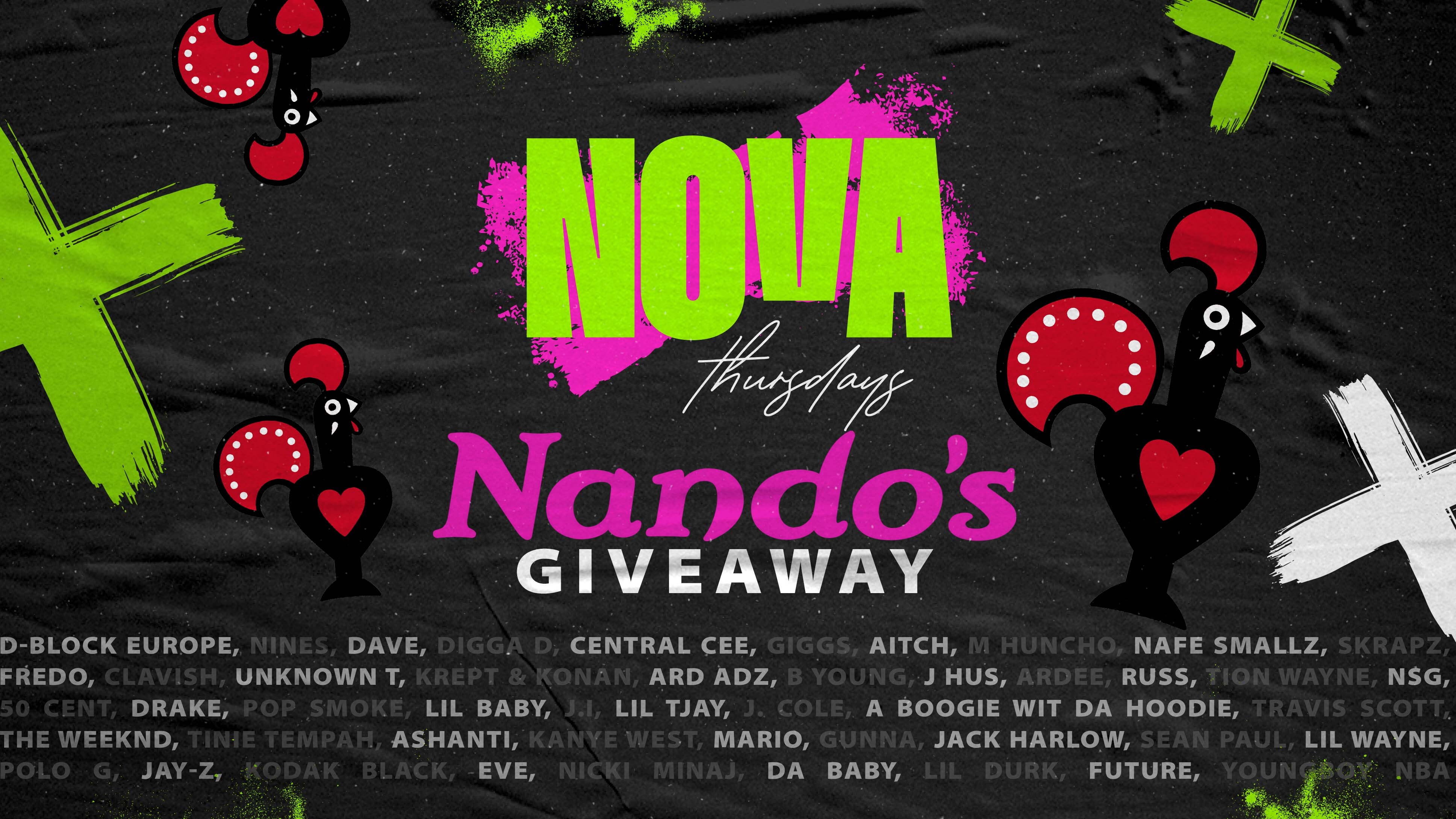 NOVA THURSDAY’S 🔋 HOME | NANDO’S GIVEAWAY!