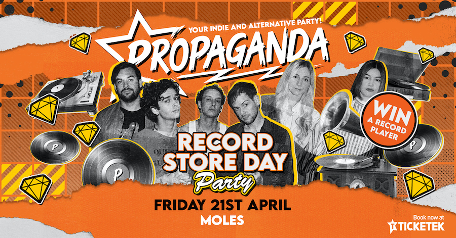 Propaganda Bath – Record Store Day – Win A Record Player!