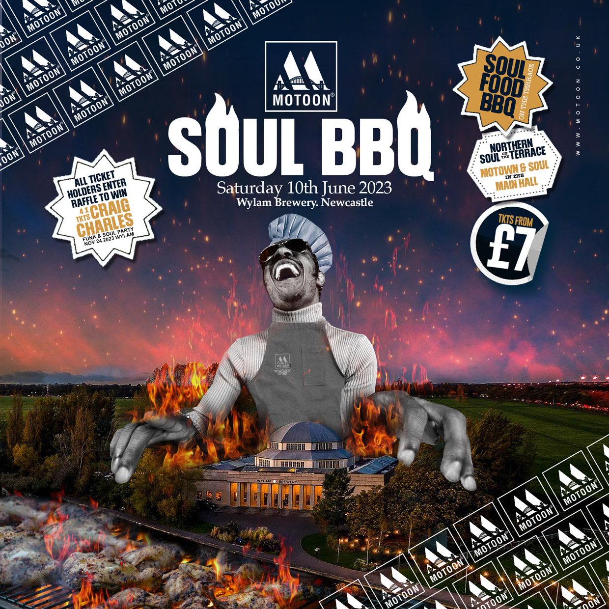 MOTOON “THE SUMMER SOUL BBQ” – Wylam Brewery