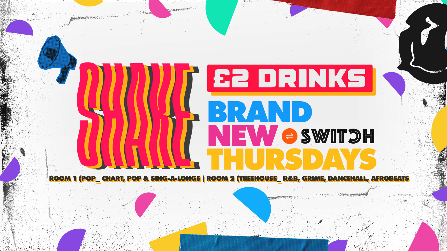 SHAKE | Preston’s Brand New Thursday | £1 TICKETS | £2 DRINKS