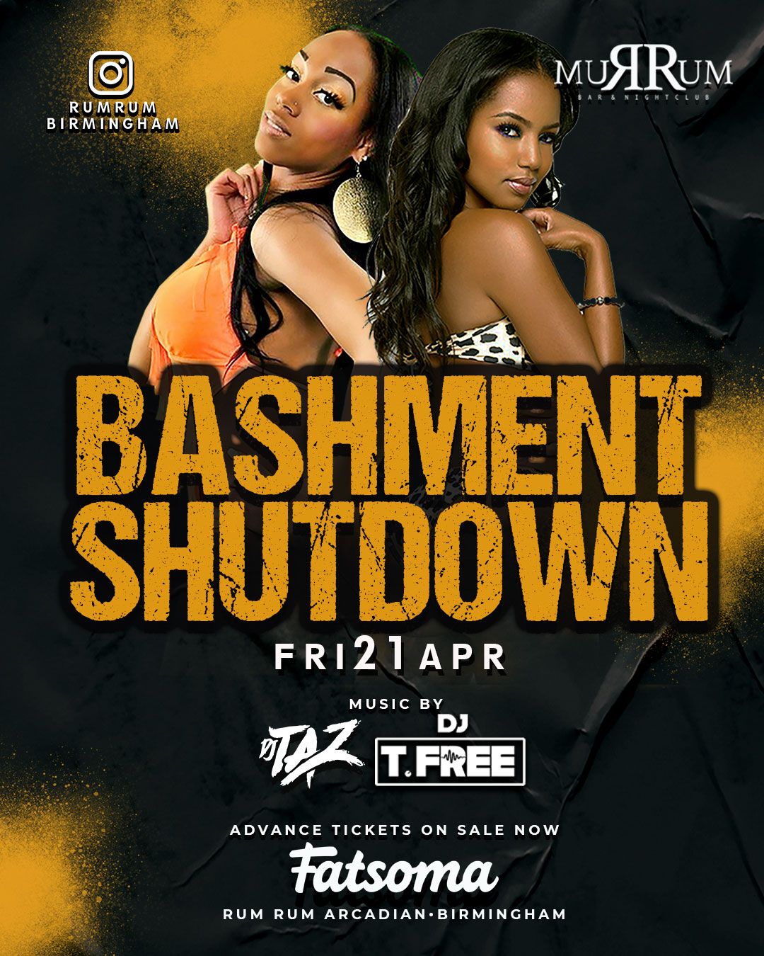 BASHMENT SHUTDOWN AT RUMRUM EDITION 14TH