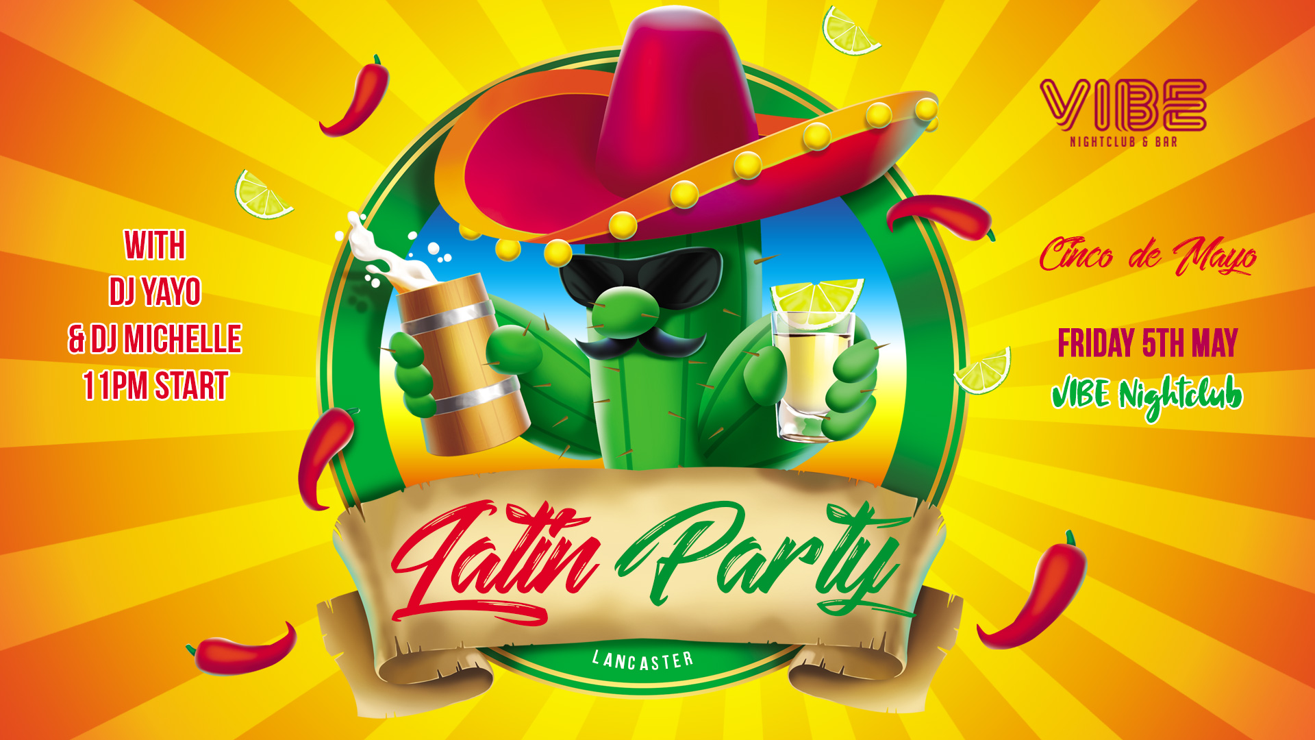 Latin Party Lancaster – Cinco de Mayo | VIBE