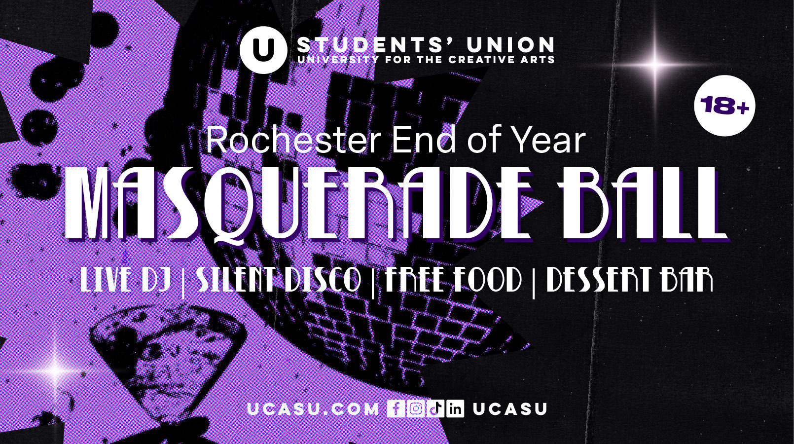Rochester End of Year Masquerade Ball at University for the Creative