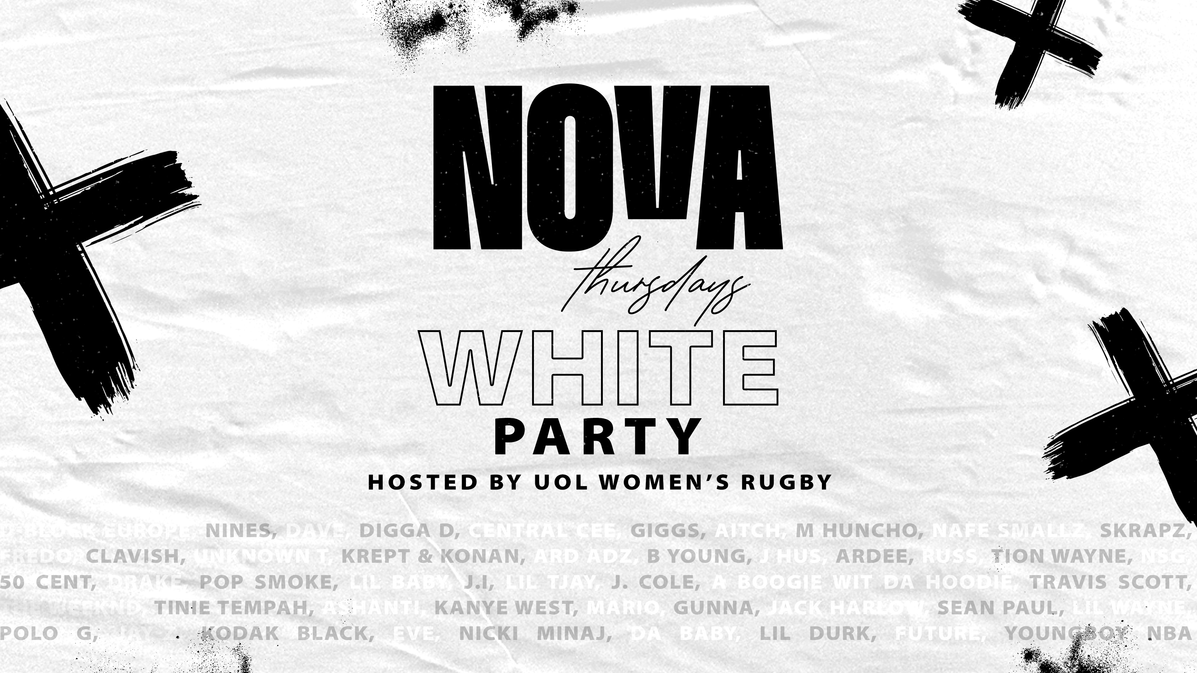 NOVA THURSDAY’S 🔋 HOME | WHITE PARTY