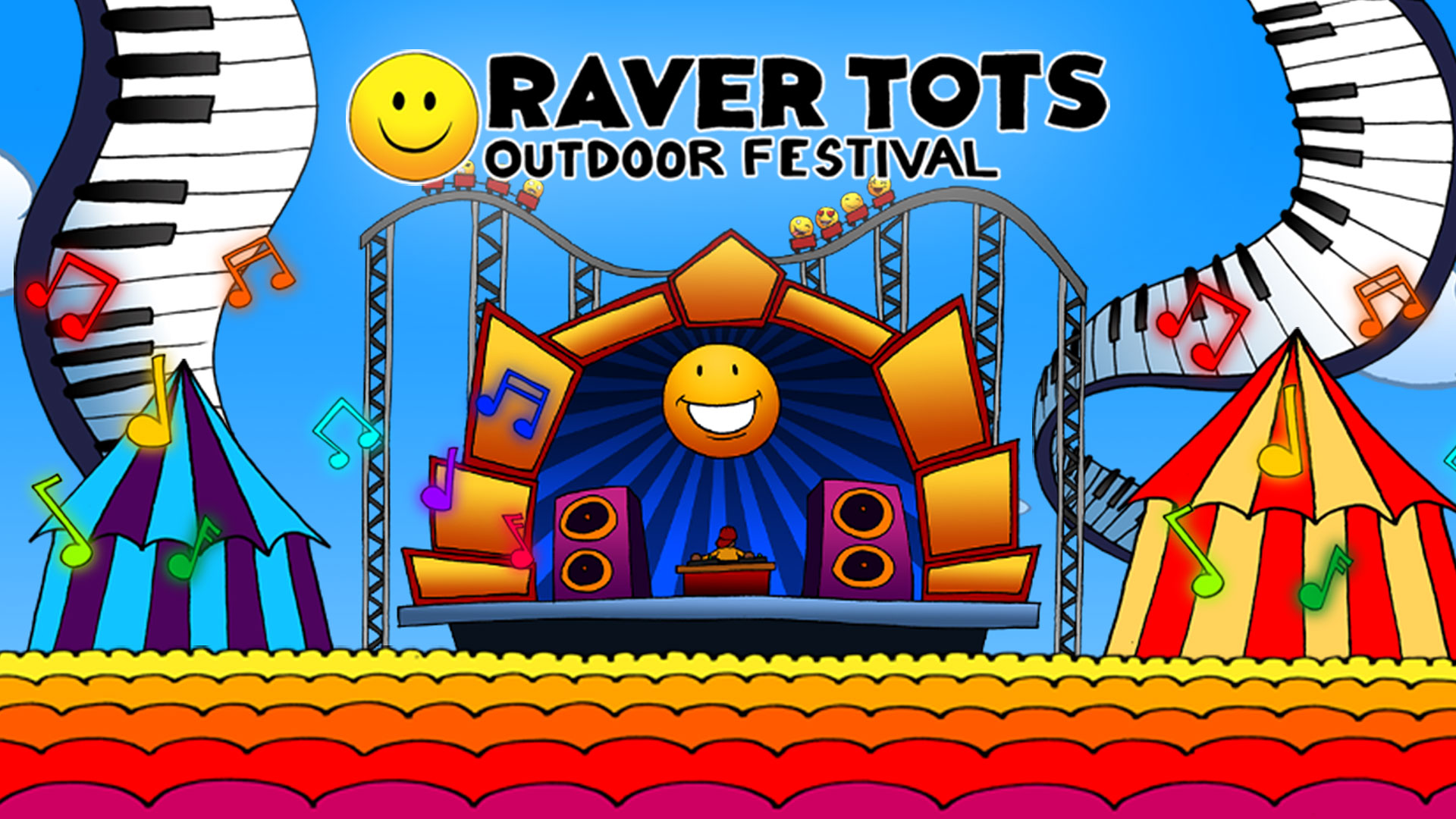 Raver Tots Outdoor Festival Dreamland Margate
