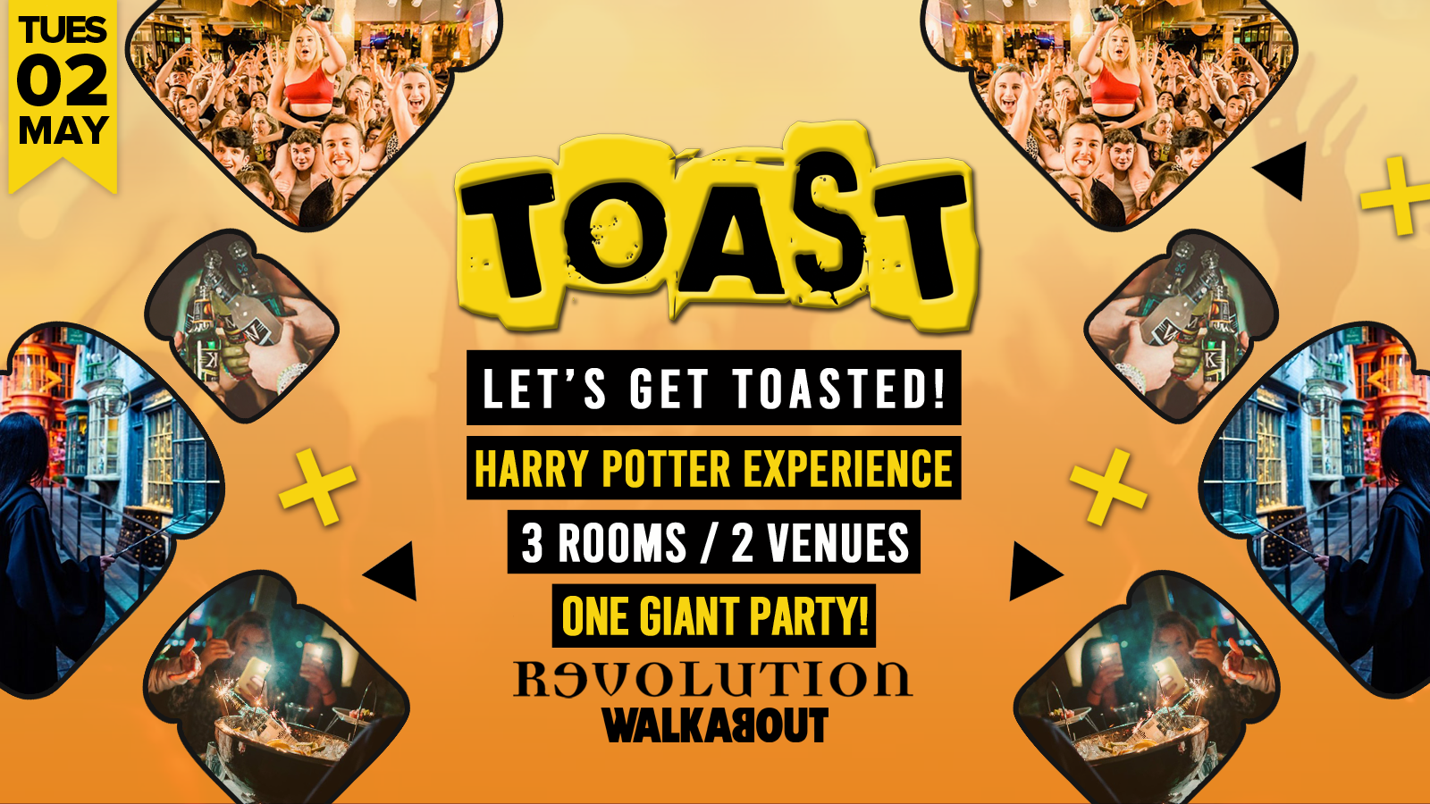 Toast • Harry Potter Experience Giveaway • Revolution & Walkabout