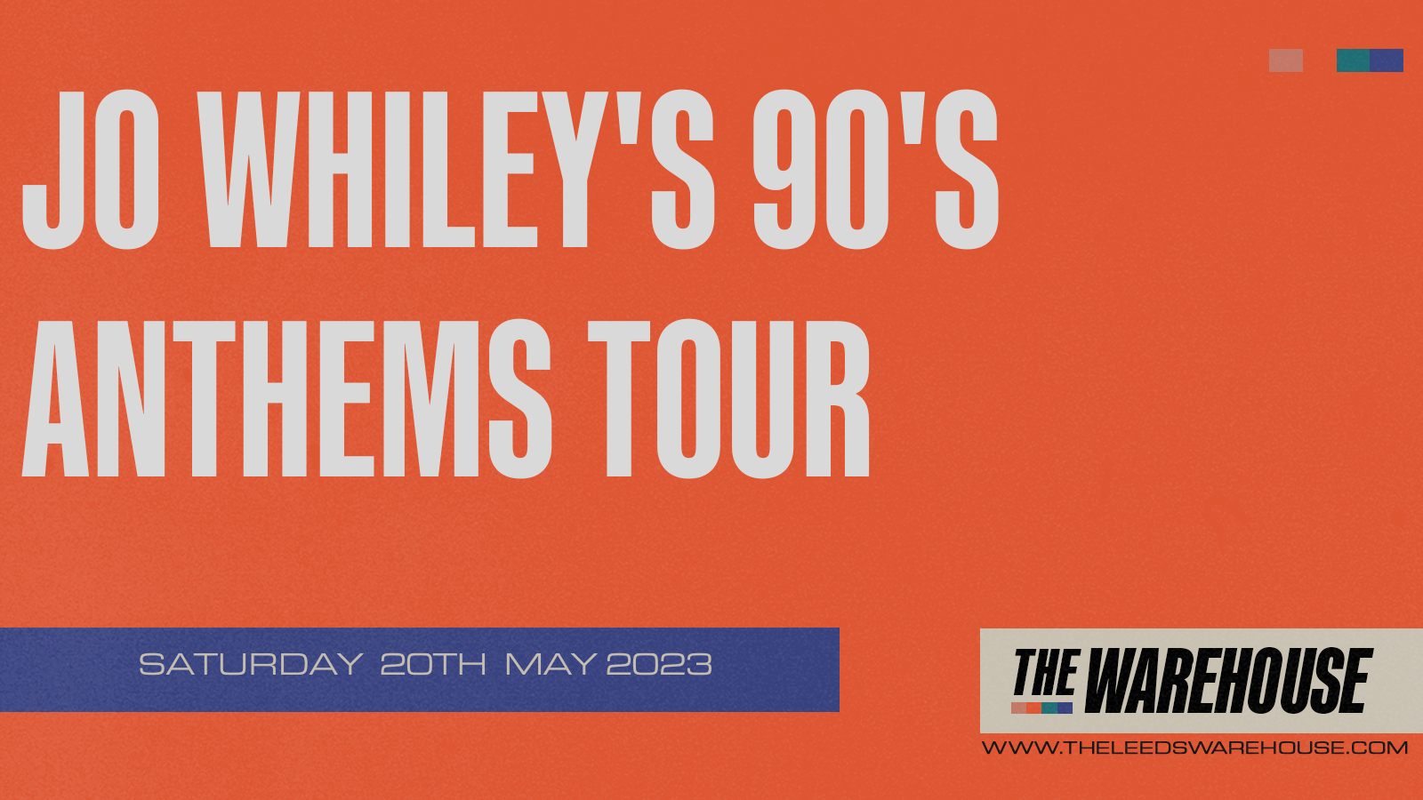 Jo Whiley’s 90’s anthems tour