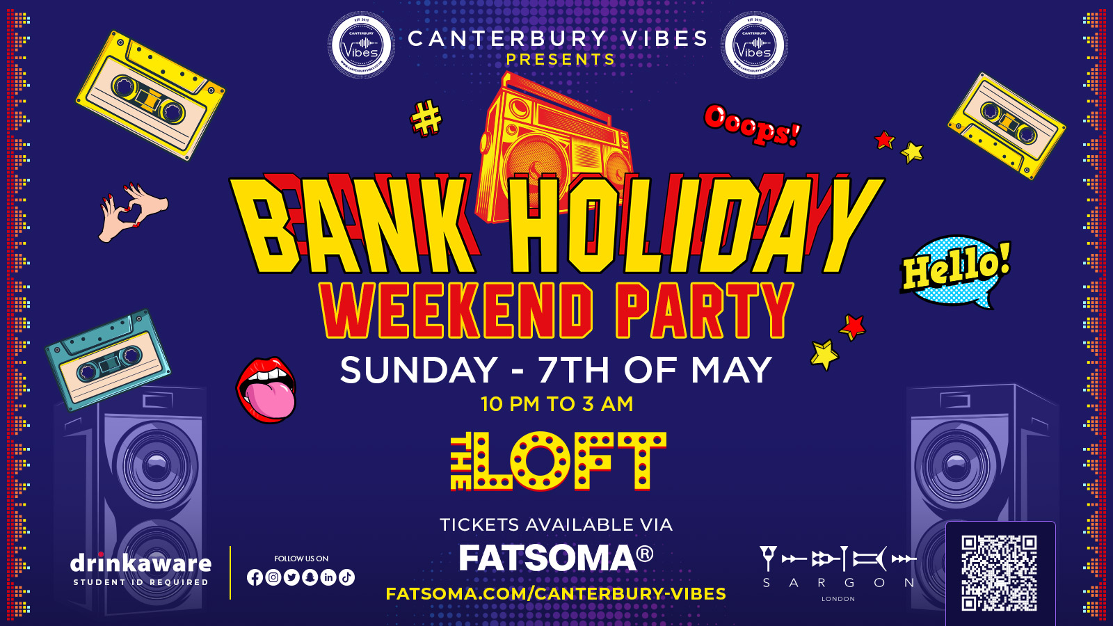 Bank Holiday Weekend Party @ The Loft