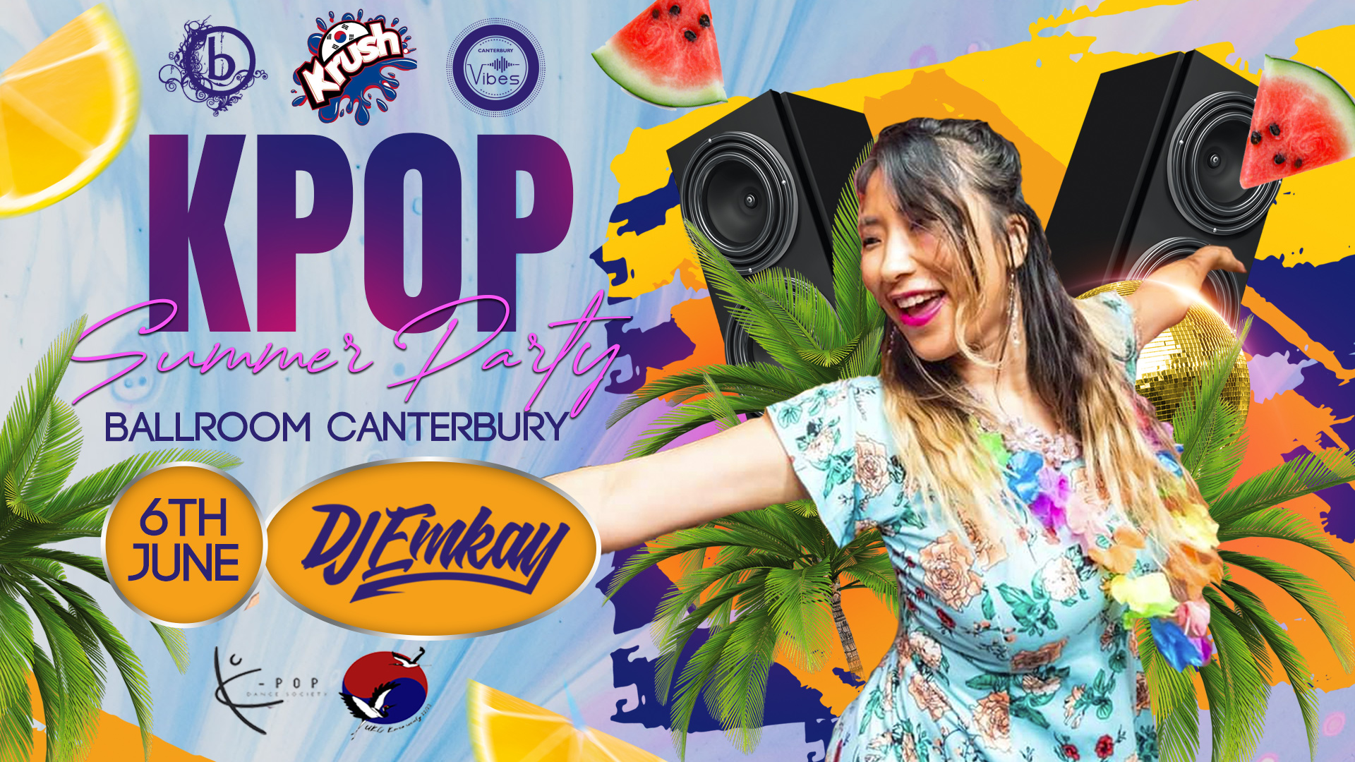 K-POP Party – Summer Edition featuring DJ EMKAY