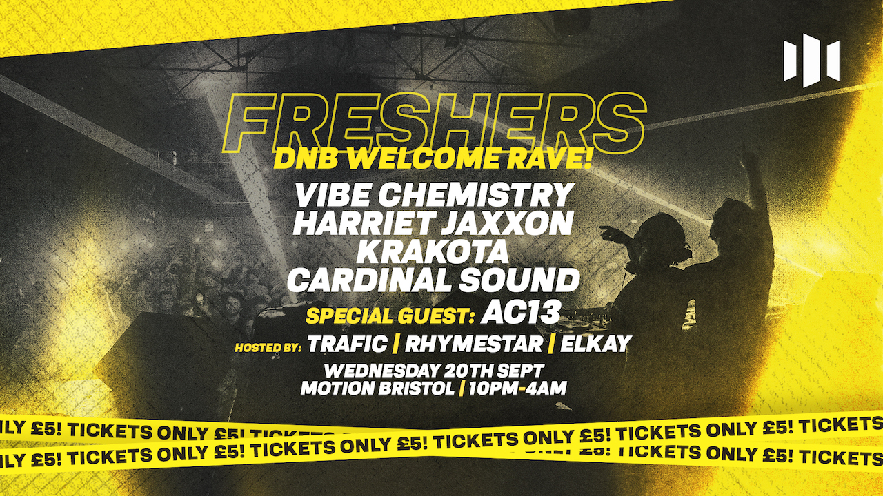 Motion's Freshers DNB Welcome Rave! at Motion, Bristol on 20th Sep ...