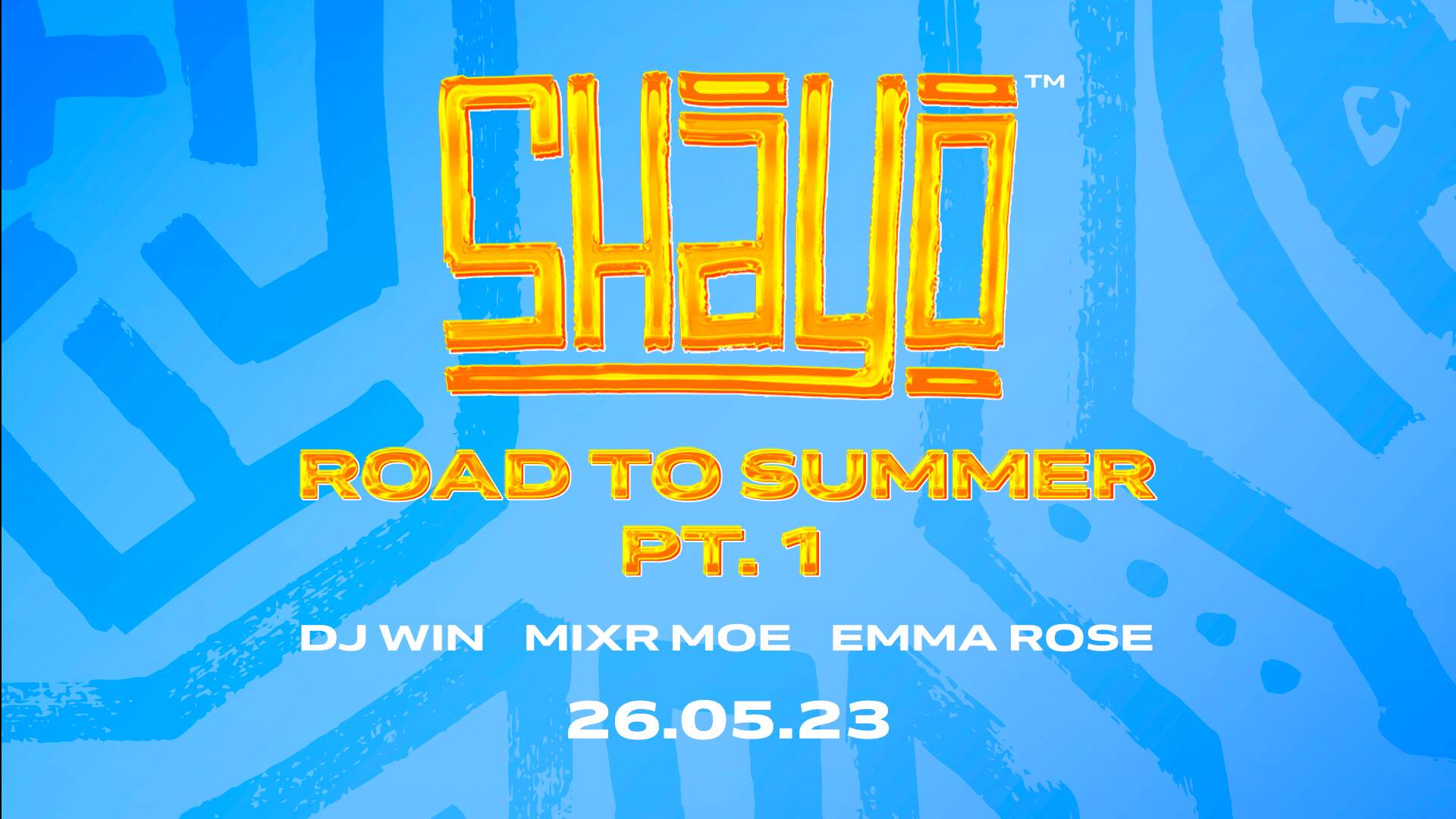 SHAYO - Road to Summer Pt.1 - Afrobeats / Dancehall / Hip Hop / R&B