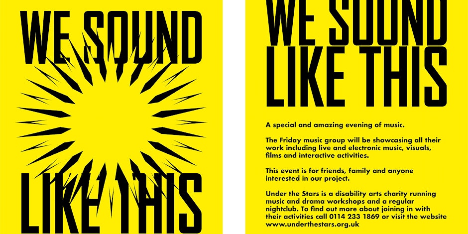 We Sound Like This – Under The Stars