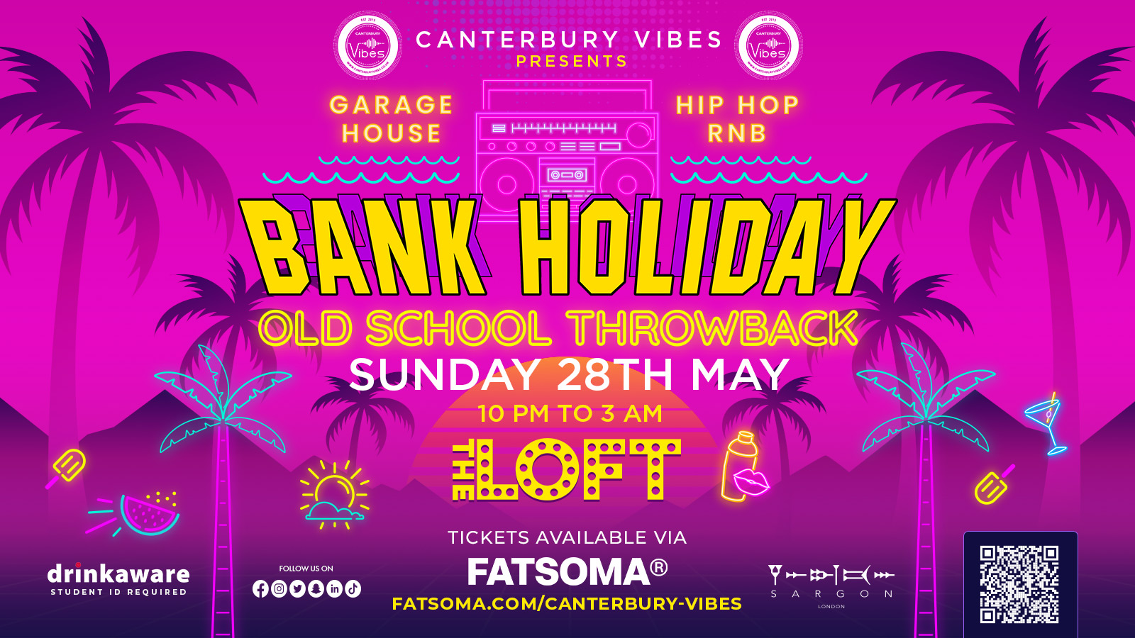 Bank Holiday Weekend Party – Canterbury