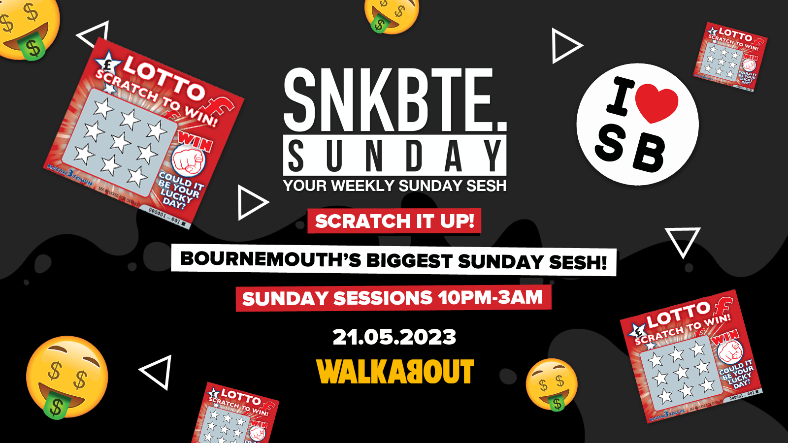 Snakebite Sundays @Walkabout // Scratch It Up!