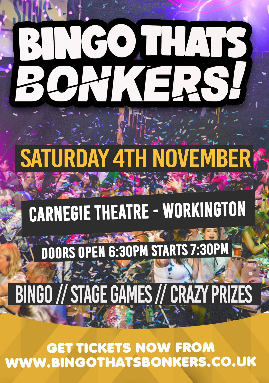 Bingo That’s Bonkers Workington