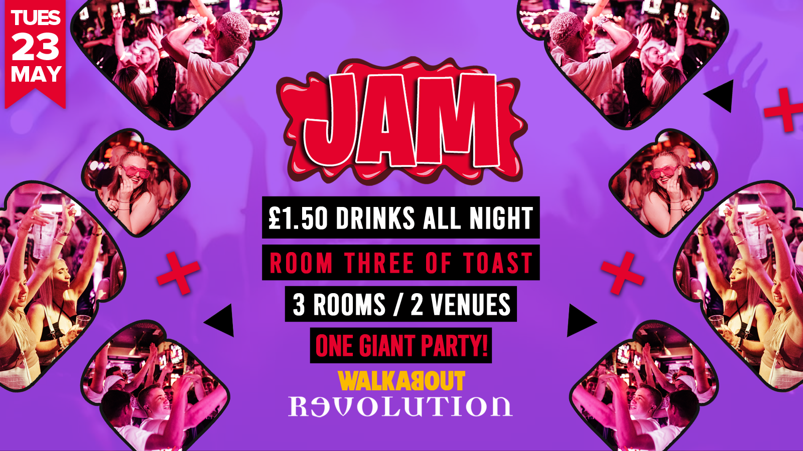 Jam • Room 3 Of Toast • Walkabout & Revolution