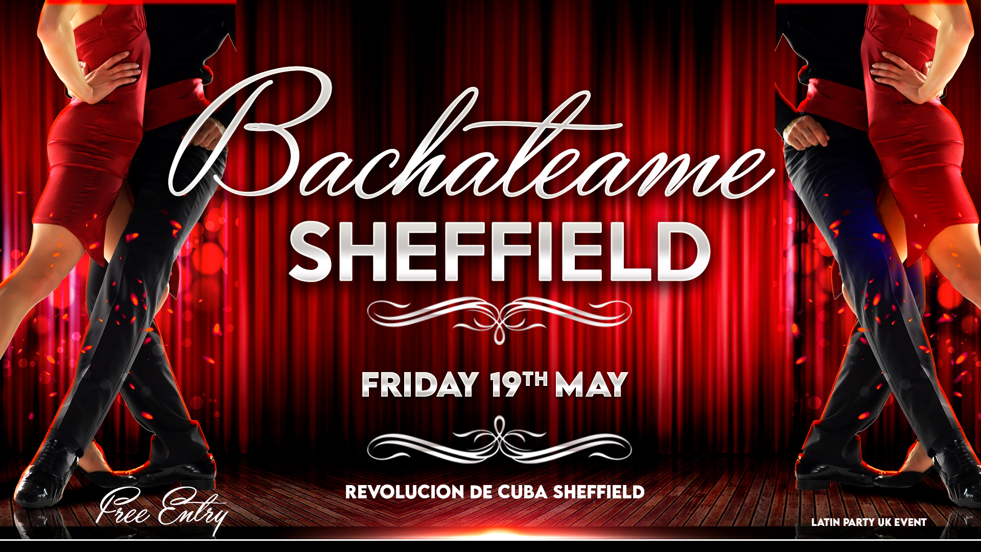 Bachateame Sheffield – Free Entry – Friday 19th May  | Revolucion De Cuba