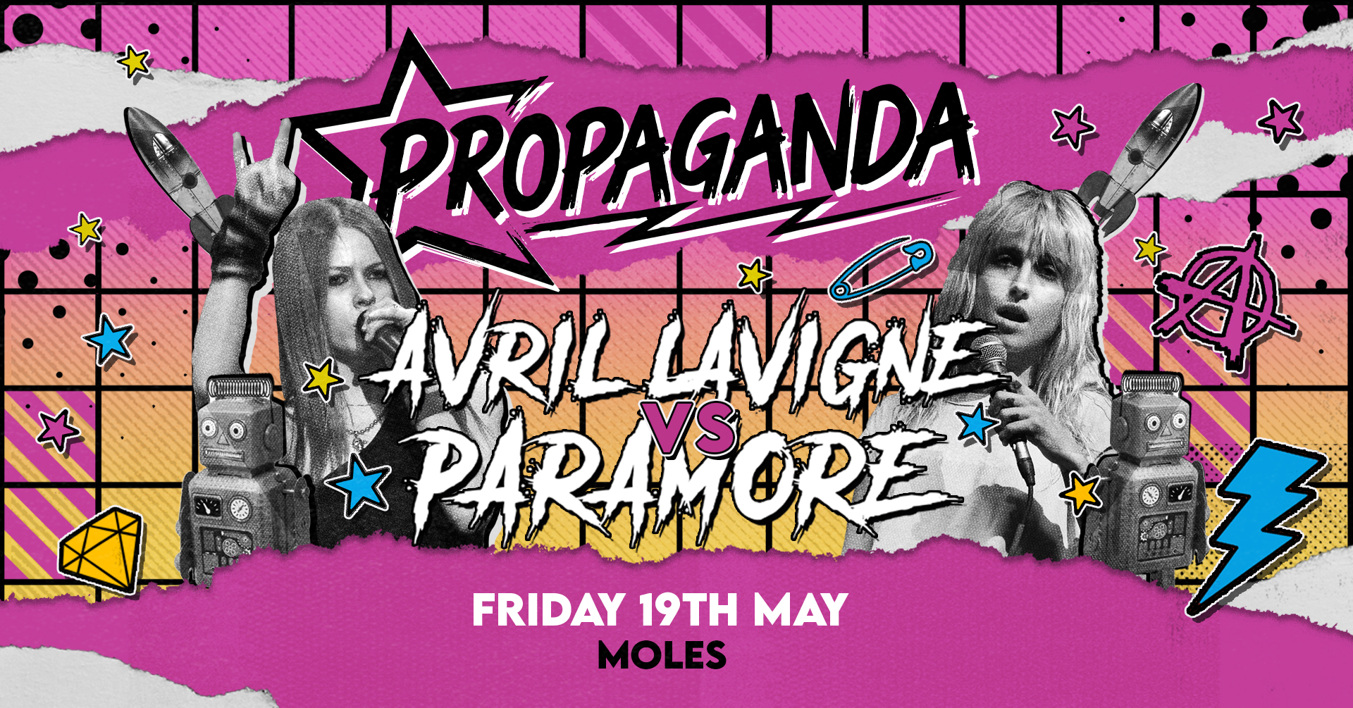 This Friday! Propaganda Bath – Avril Lavigne vs Paramore!