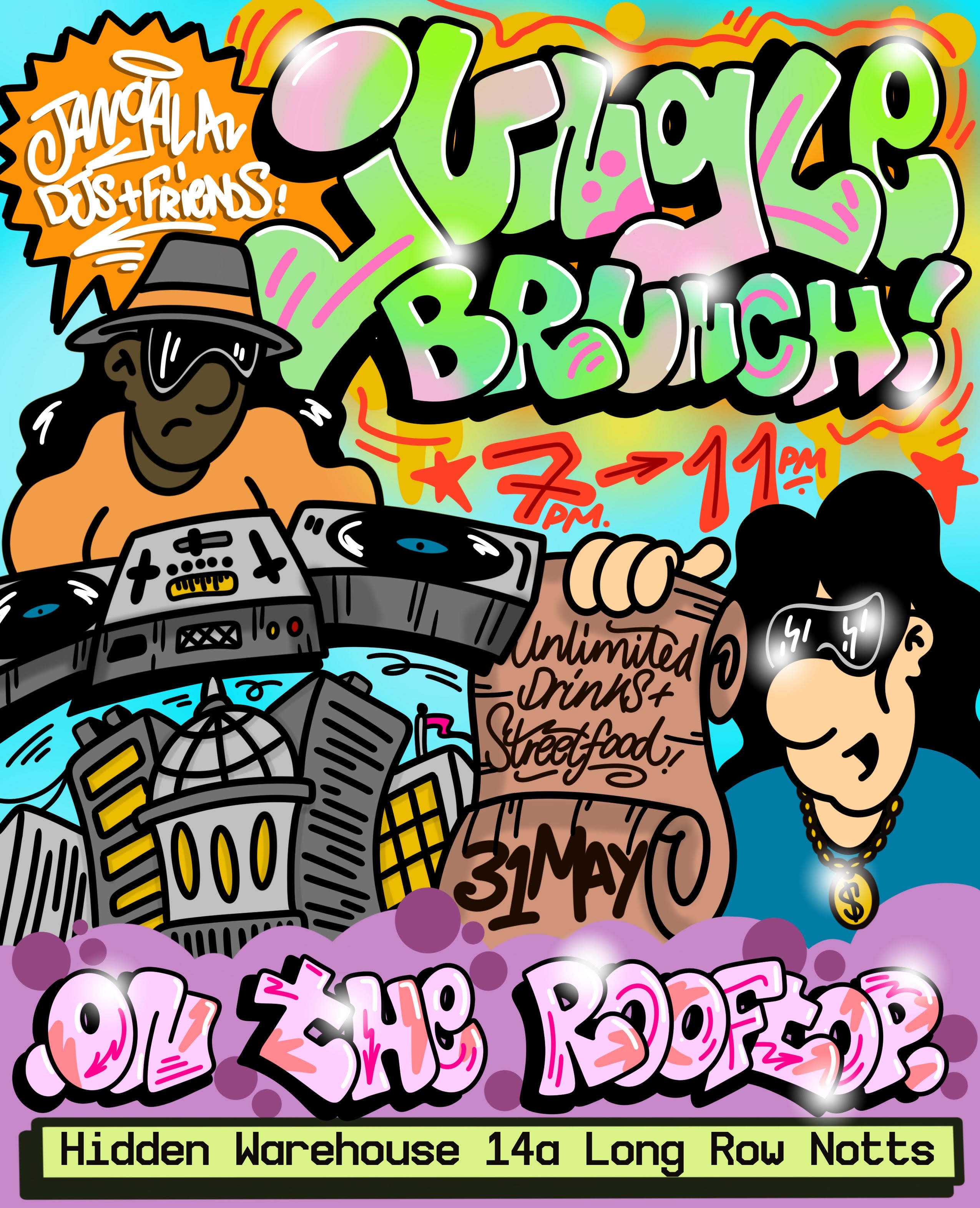 Rooftop Jungle Brunch