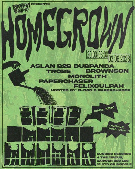 DROPJAW AUDIO PRESENTS – HOMEGROWN V1