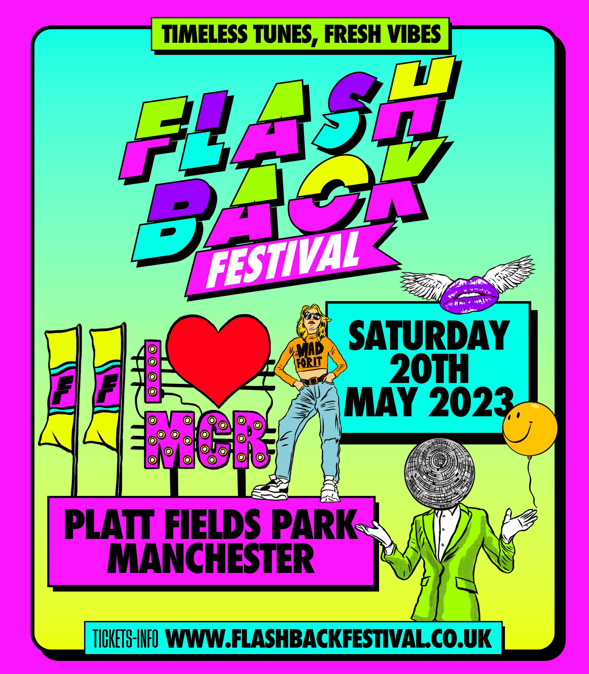 Flashback Festival At Platt Fields Park, Manchester On 20th May 2023 ...