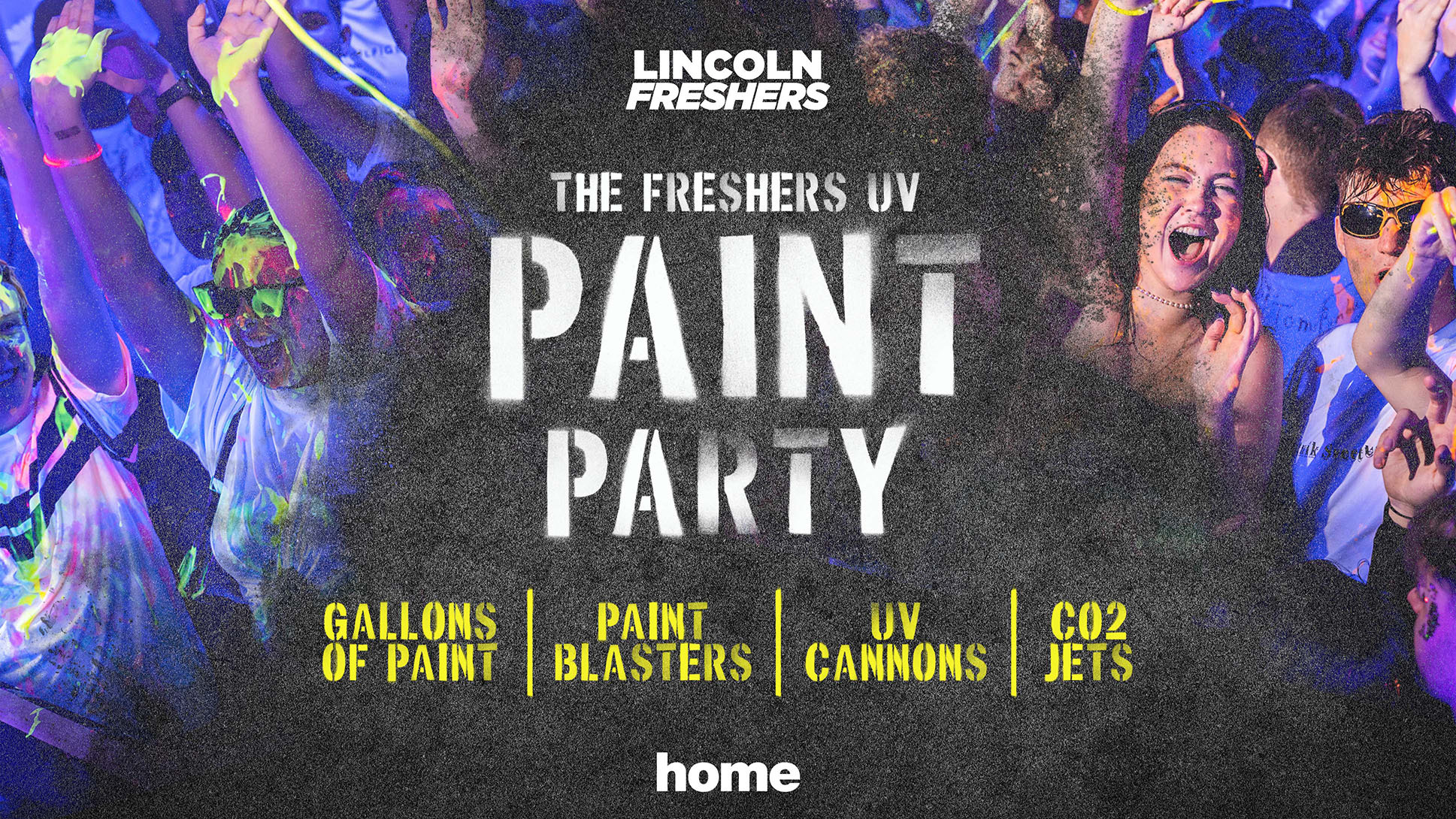 THE ANNUAL FRESHERS UV PAINT PARTY 🎨 // HOME NIGHTCLUB